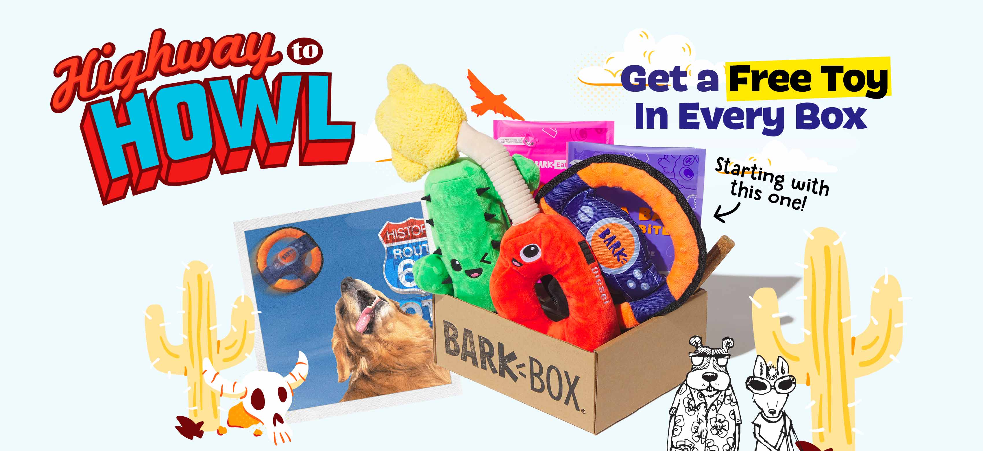 Barkbox The Monthly Dog Toy and Treat Box